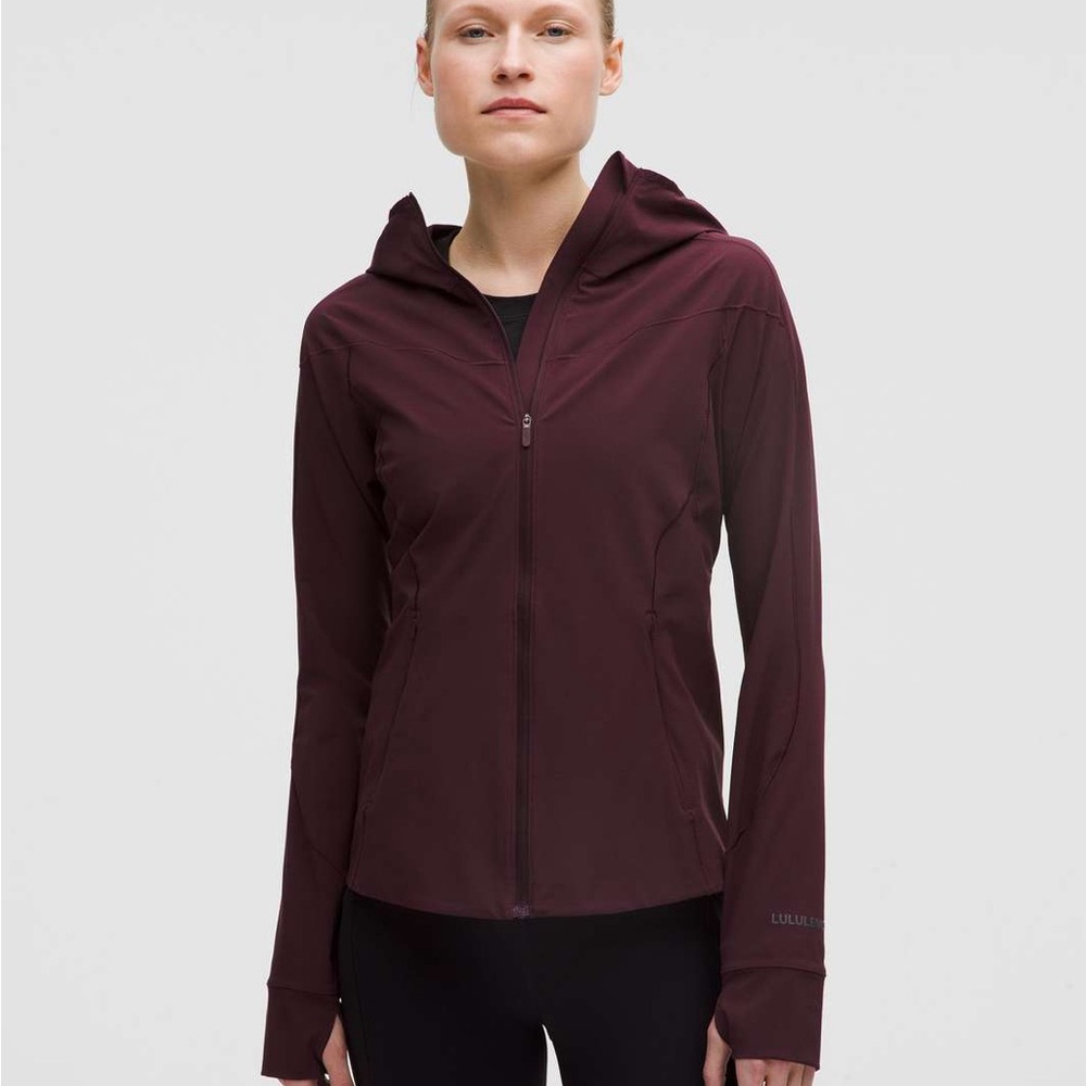 NWT Lululemon Mist Over Windbreaker- Goodnight Plum